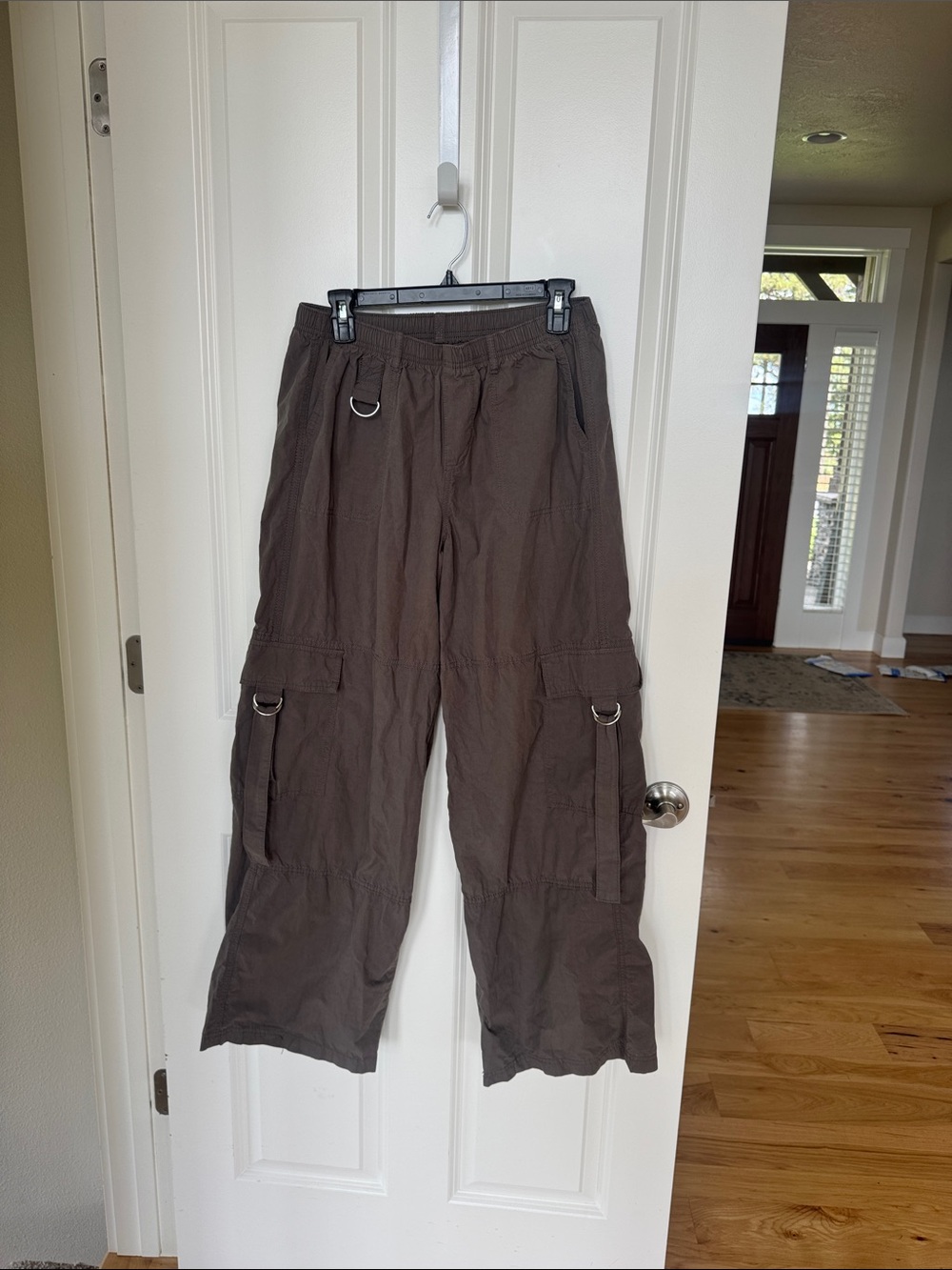Gray Cargo Pants